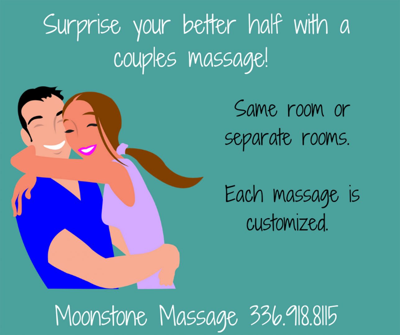 Couples Massage Moonstone Massage